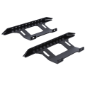Pikkukuva 4 / 8: Sivupolkimen alumiiniseos jalkatukilevy lisävarusteet sopivat AXIAL SCX10 1/10 RC Crawler Car Type B noir