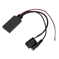 Miniatyrbillede 2 af 8: Bil Bluetooth 5.0 AUX Audio Adapter Kabel Mikrofon Kit Håndfri Udskiftning til Ford 6000CD Stereo