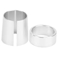 Miniatyrbillede 2 af 8: 1 tommer Konisk Drivaksel Koblingsaks Adapterforbindelse Sølv Aluminium Holdbar Tilbehør