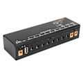 Miniatyrbillede 5 af 8: Pedal Strømforsyning Elektrisk Guitar Effekt Board Kortslutnings-/Overstrømsbeskyttelse 100‑240VEU Stik