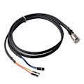 Miniatyrbillede 1 af 8: Stationær Computer Vært Genstarts Knap Metal Reset SW Knap med Kabel Blå