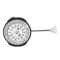 Miniatyrbilde 4 av 8: Quartz Urverk Legering SL25 3 Visere Dag Dato Kalender Klokke Urverk Erstatningsdeler Tilbehør