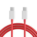 Miniatyrbillede 2 af 2: OnePlus Warp ladekabel (Type C - 200 cm - Rød)
