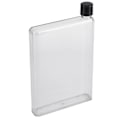 Miniatyrbild 6 av 8: 750 ml Läcksäker Platt Slank Vattenflaska Plast Transparent Bärbar Juice Koppar Färglös