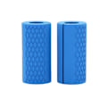 Miniatyrbilde 1 av 8: Silikon Barbell Stanggrep Håndbeskytter Pull Up Tape Arm Blaster Adapter for Dumbbell Ergonomisk Design Stresslindring