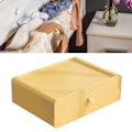 Miniatyrbild 6 av 8: Förvaringslåda för underkläder, plast, 15 fack, låda, skrivbordstillbehör för strumpor, behåar, gul