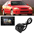 Miniatyrbillede 4 af 8: PC7070K HD CCD Kabel Nattesyn IP67 Bilpark Monitor Backup Bakkamera 12V