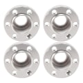 Miniatyrbilde 6 av 8: 4 stk. 1.9-tommers Sølv Hjul Hex Hub i Aluminiumlegering Passer for SCX10 1/10 RC Bilmodell 20mm