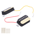 Miniatyrbilde 5 av 8: Gitar Pickup Keramisk Magnet Dobbel Spole Volumkontroll Musikkinstrument Deler Erstatning Svart Gul