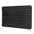 Miniatyrbilde 3 av 8: Trådløst Bluetooth-tastatur Nettbrett Smarttelefon Datatilbehør Rund Kappe 10tommer Svart