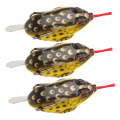 Pikkukuva 4 / 8: 3 KPL Paljettipehmeä Silikonisyötti Keinotekoinen Simulaatio Elävä Syötti Kalastustarvike 5,5 cm/13 g 3#