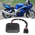 Miniatyrbilde 6 av 8: Motorsykkel Spenningsregulator Likretter Passer for Suzuki SV650 GSF1250S M109R