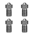 Miniatyrbillede 2 af 8: 4 stk. printerdyser, højtemperaturs-korrosionsbestandige printerdele til løsning af problemer med forbrugsstoffer, lækage 1,75/0,4 mm