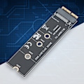 Pikkukuva 5 / 8: Adapterikortti Musta ABS SSD-asema Sopii Macbook Airiin 2013-2017 M.2 NVME PCIE3.0