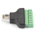 Pikkukuva 7 / 8: 8P8C Ethernet RG-45 Urosliitin 8-nastainen digitaalinen adapteri muunnospää