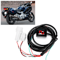 Miniatyrbild 6 av 8: Universal LED Växellägesindikator Motorcykelmodifiering Passar för YamahaRed