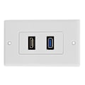 Pikkukuva 6 / 8: HDMI USB3.0 Kaksi yhdessä Integroitu Multimedia Seinäpaneeli Audio Video Liitäntä