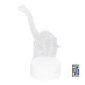 Miniatyrbillede 7 af 8: Dinosaur Natlampe RGB 16 Farver 4 Tilstande Dæmpbar Lampe Understøtter Fjernbetjening Touch Kontrol Boligindretning