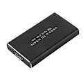 Miniatyrbillede 2 af 8: MSAta MINI PCI-E SSD Solid State Disk Kabinet Harddisk Boks 6Gbps 30*30/50mm Sort