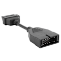 Miniatyrbillede 1 af 8: Professionel Auto Diagnostisk Stikkabel til GM 12-polet Han til OBD1 OBD2 16-polet Hun Adapter