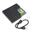 Miniatyrbilde 2 av 8: Harddisk-boks i kassettstil for Nespi 4 for Raspberry Pi PC Laptop Svart Grå