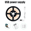 Miniatyrbilde 5 av 8: Vanntett LED Strip Smart Håndbevegelsessensor Lyslist USB Trinnløs Dimming Lysstripe for Kjøkkenskap