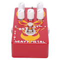 Miniatyrbild 4 av 8: Distortion Gitarrpedal Red Devil Heavy Metal Tone Effekt Elektrisk Processor 9V DC
