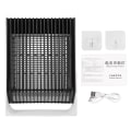 Miniatyrbilde 1 av 8: Fly Killer Light USB Oppladbar Automatisk Insekt Drep Lampe Veggmontering Innebygd Batteri