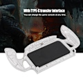 Miniatyrbillede 7 af 8: Dazzle Farvede Lys Spillekonsol Greb Gamepad Ergonomisk Beskyttelsesetui til Switch Lite Hvid