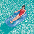 Miniatyrbild 4 av 7: Sommar Uppblåsbar Hopfällbar Flytande Radstol Flytande Säng Poolleksaker Uppblåsbar Hängmatta Underhållningsprodukter för Fritid