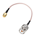 Miniatyrbillede 3 af 8: 1 stk. SMA Han til UHF Hun Adapter Kabel Konverter til RF Radio Antenne 15cm