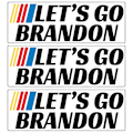 Miniatyrbillede 1 af 8: Let's Go Brandon Stickers Bilsticker Dekal Sjov til Skateboard Laptop Hjelm