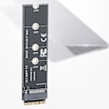 Pikkukuva 6 / 8: Adapterikortti Musta ABS SSD-asema Sopii Macbook Airiin 2013-2017 M.2 NVME PCIE3.0