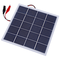 Miniatyrbild 1 av 8: 4W 5V Polykristallint kisel DIY Använda Solpanel Lättvikt Enkel att Bära 172x175x2MM4W