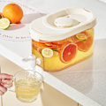 Miniatyrbillede 6 af 8: Plastik Drikkevare Dispenser Drikkevare Dispenser Kold Drikkebeholder til Frugt Tekande Lemonade Drikkebeholdere Køkken Hjem Elliptisk