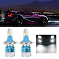 Miniatyrbilde 7 av 8: 2 stk 6000LM Super Lysstyrke IP67 Vanntett 30W Mi2 LED Tåkelys for H4 6500K Hovedlys