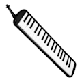 Miniatyrbillede 8 af 8: Melodica 37 Tangenter Keyboard Blæseinstrument til Begynder Professionel Træning Sort