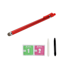 Miniatyrbillede 1 af 8: Touch Pen Aluminiumlegering Høj Præcision Stylus til IOS/Android Telefon og Tablet Enhed Rød