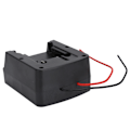 Miniatyrbillede 8 af 8: Lithium Batteri Adapter Strømstik Montering med Ledninger til Milwaukee M18 18V Sort