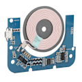 Miniatyrbillede 2 af 8: Qi Trådløs Opladnings Standard PCB Board 5W 5V 1A Mainboard Trådløst Opladningsmodul