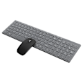 Miniatyrbilde 7 av 8: Trådløst mus- og tastatursett 10m fjernforbindelse Smart Sleep Fingerboard og mus-kombinasjon for IOS/Windows/Android Svart