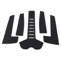 Miniatyrbilde 5 av 8: Surfboard Trekkputer Surf Pads EVA Hale Dekkgrep Antislipp Surf Trekkpute (5 stk Svart)