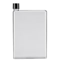 Miniatyrbild 1 av 8: 750 ml Läcksäker Platt Slank Vattenflaska Plast Transparent Bärbar Juice Koppar Färglös