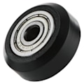 Miniatyrbillede 4 af 8: 10 stk. CNC Hjul Rem POM med Lejer 5mm Hul til 3D Printer (L)