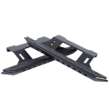 Pikkukuva 8 / 8: Sivupolkimen alumiiniseos jalkatukilevy lisävarusteet sopivat AXIAL SCX10 1/10 RC Crawler Car Type B noir