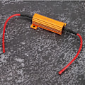 Miniatyrbillede 5 af 8: 2 stk. 50W 8ohm Trådviklet Belastningsmodstand Dekoder Fix LED Pærer Hyper Flash Blinklys