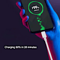Miniatyrbilde 8 av 8: 4 stk sett Type C Super Fast 5A USB datakabel laderledning Hurtiglading kabler