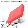 Miniatyrbillede 7 af 8: Harddisk Kabinet HDD Kabinet Notebook Dele USB3.0 2.5-Tommer SATA til USB Solid State SSDRød