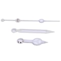 Miniatyrbild 2 av 8: Klocka Timme Minut Sekund Visare Set Legering Självlysande Klockvisare Klockreparationsmaterial Silver