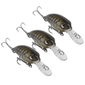 Miniatyrbilde 3 av 8: 3 stk. 6CM/5G Dykkende 3D Øyne Lokke Kunstig Simulering Livaktig Agn Fiskeredskap 6#